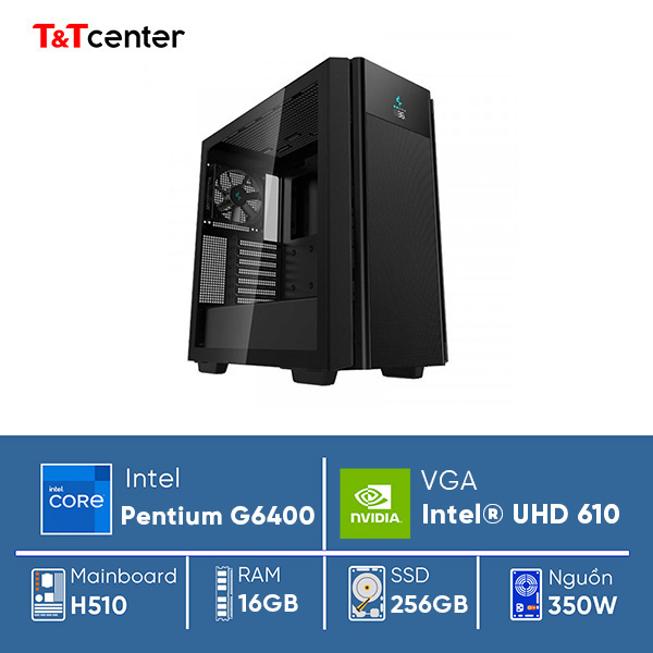 PC Văn Phòng Intel Pentium G6400 | 16GB 256GB Intel UHD 610