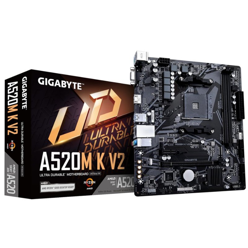 MAINBOARD GIGABYTE A520M-K V2