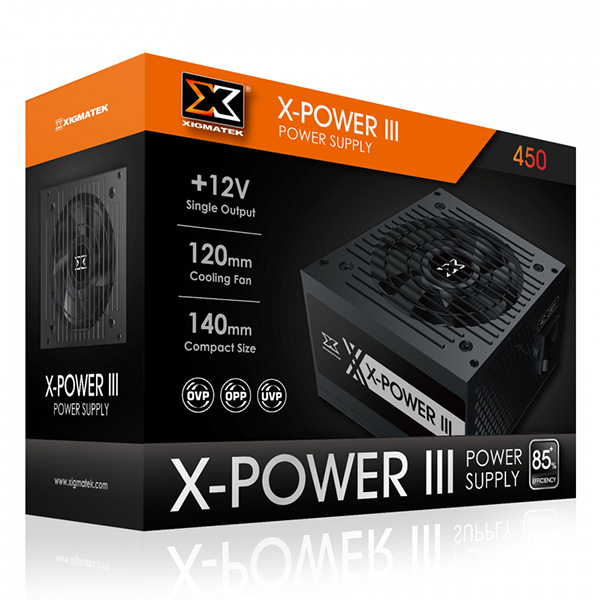 Nguồn XIGMATEK X-POWER III 450 Nguồn XIGMATEK X-POWER III 450