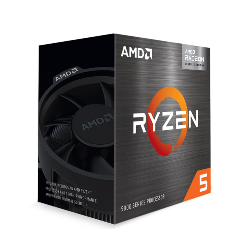 CPU AMD RYZEN 5 5600GT BOX HÃNG (3.9 GHz Boost 4.4 GHz, 6 Cores, 12 Threads, 16 MB Cache)