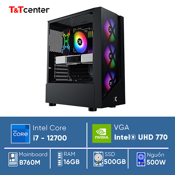 PC GAMING Core i7 12700 Intel® UHD Graphics 770