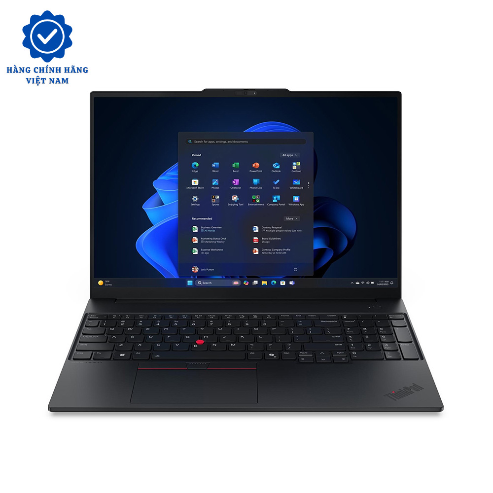 Lenovo ThinkPad E16 GEN 3 21SR002GVA | Core Ultra 5 225H RAM 16GB SSD 512GB 16inch WUXGA (New)