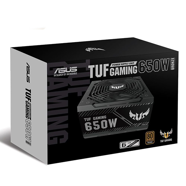 Nguồn máy tính Asus TUF-GAMING-650B (650W, 80 Plus Bronze) Nguồn máy tính Asus TUF-GAMING-650B (650W, 80 Plus Bronze)