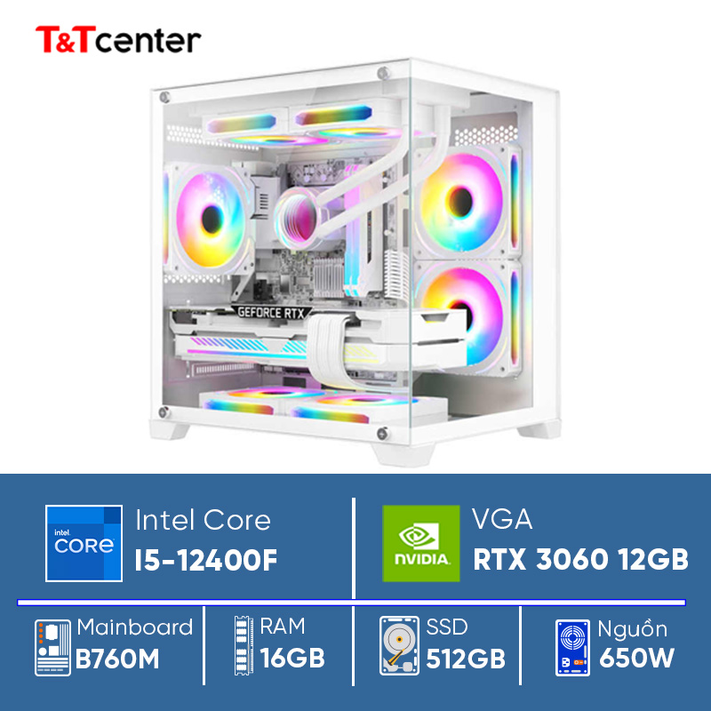 PC GAMING Core i5 12400F | 16GB 512GB RTX 3060 12GB