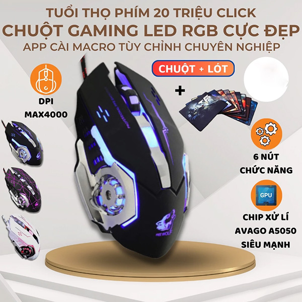 Chuột Có Dây V5 Gaming | New