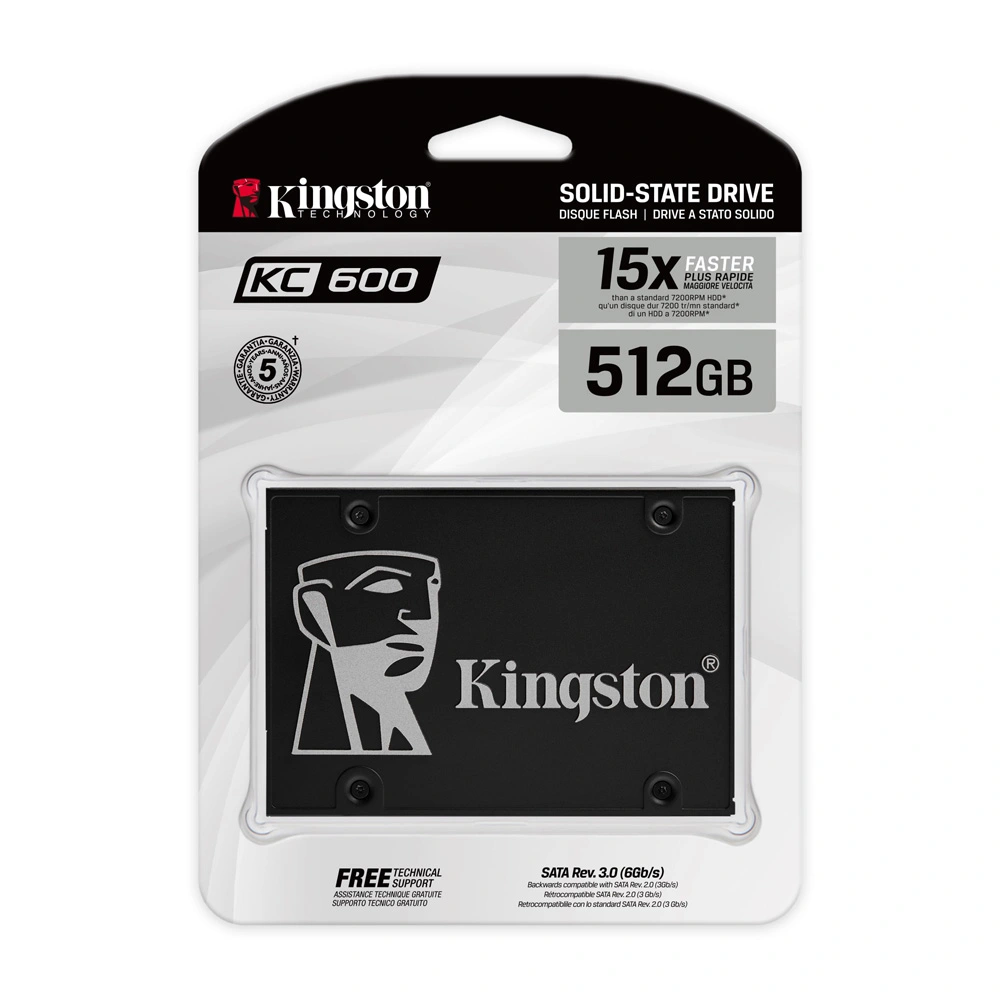 Ổ cứng SSD Kingston 512GB 2.5'' SATA III | New
