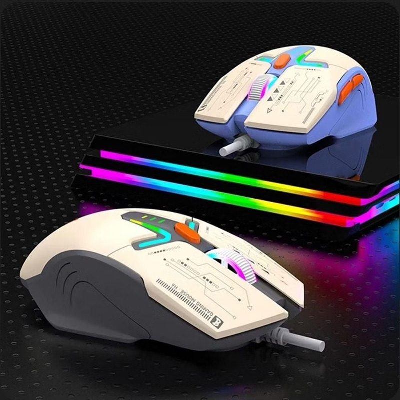 Chuột có dây Xunfox H6 Led | New